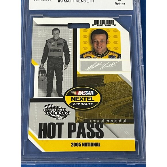 MATT KENSETH 2005 Trackside PROMO Hot Pass National Convention Press Pass BCCG10 - Picture 2 of 7